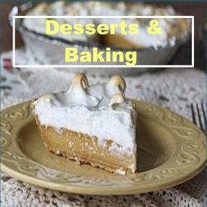 A slice of homemade pie with golden meringue topping — featured in SmartKitchen’s Desserts & Baking collection of sweet recipes.
